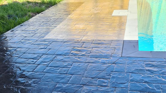 pool surround ashlar slate blue stone 003